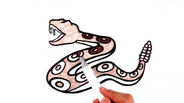 Let's Draw Reptiles Together! | Drawing and Coloring with Glitter & Googly Eyes