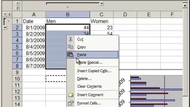 Make a Histogram Chart in Excel - Regular and Comparative смотреть онлайн