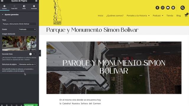 Configuraciones Wordpress CMS con Plugin constructor de Elementor смотреть онлайн