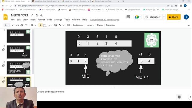 || LeetCode || 912. Sort An Array || SOLVED ✅ || Merge Sort Algorithm || Code Of Coffee ☕️ || смотреть онлайн
