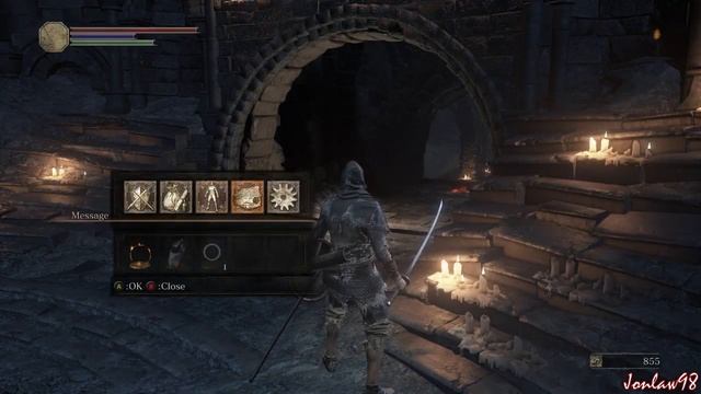 Dark Souls 3 Walkthrough Part 5 Shield Knight - Let's Play Gameplay смотреть онлайн