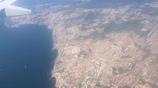 Welcome To Lisbon, Portugal. Landing At Portela Airport