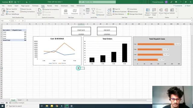 Make Weekly Reports with One Click - Excel VBA (Pivot Table Filtering Between Two Date) - In Sinhal смотреть онлайн