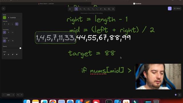 704. Binary search | Swift solution смотреть онлайн