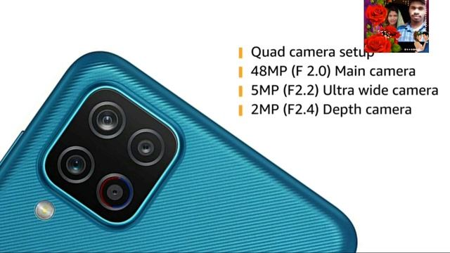 Samsung Galaxy M12 (White,4GB RAM, 64GB Storage) 6000 mAh with 8nm Processor | True 48 MP Quad Came смотреть онлайн