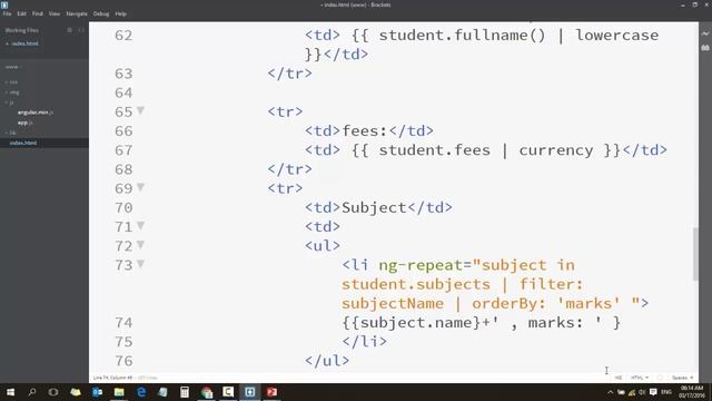 17 Ionic Angular Mobile Apps Course Ionic Angular AngularJS Filters смотреть онлайн