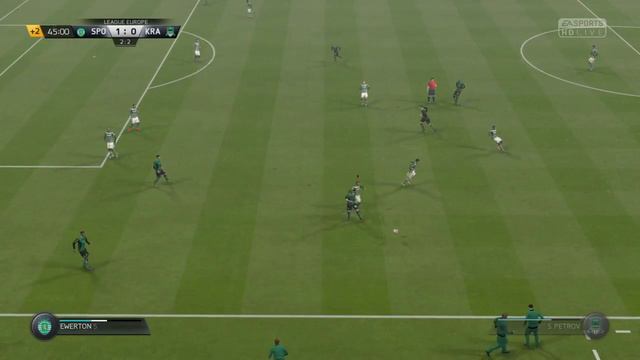 PS-4 Sporting Lisboa - FC Krasnodar FIFA 16 смотреть онлайн