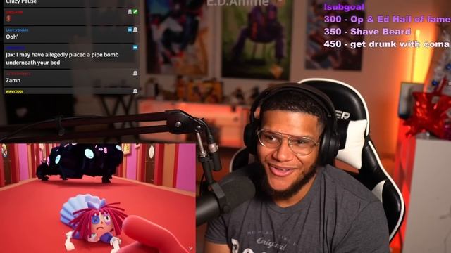 WHAT IS HAPPENING?!?! I LOVE IT! | THE AMAZING DIGITAL CIRCUS: PILOT REACTION!! смотреть онлайн