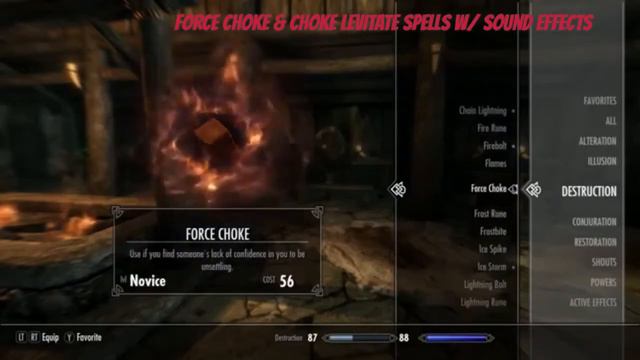 Skyrim SE Xbox One Mods|Force Choke & Choke Levitate Spells W/ Sound Effects (Xbox One) смотреть онлайн
