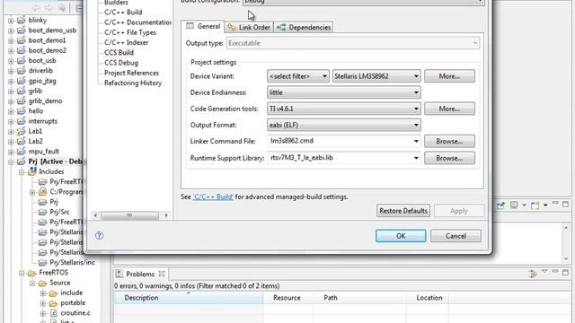 FreeRTOS on CCS4 смотреть онлайн