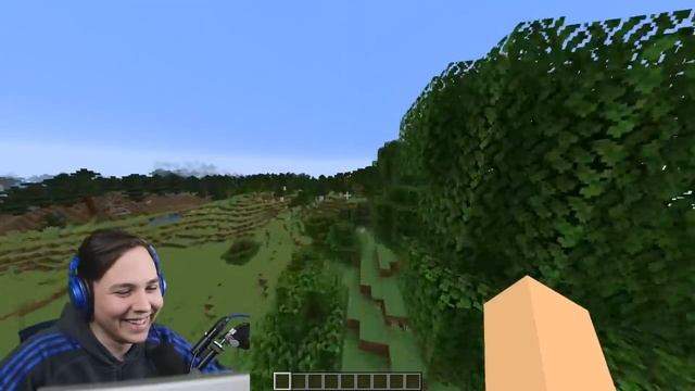 Minecraft, but we swap places every 30 seconds... смотреть онлайн