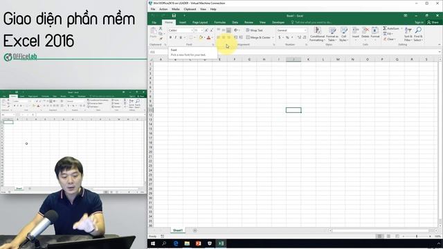 Ôn thi MOS Excel 2016: 0.1. Giới thiệu giao diện phần mềm Excel смотреть онлайн