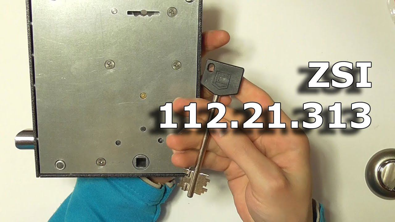 Врезной сувальдный замок с вертушкой от "ZSI" Санкт-Петербург смотреть онлайн