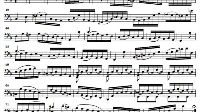 J. S. Bach Cello Suite n. 2 BWV 1008 - 6. Gigue - Piano Transcription [tbpt4] смотреть онлайн