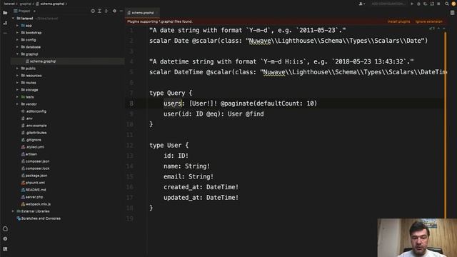 GraphQL with Laravel Lighthouse: First Example смотреть онлайн