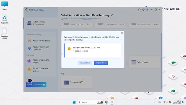 [4DDiG Data Recovery User's Guide] How To Recover Deleted Files From Recycle Bin смотреть онлайн