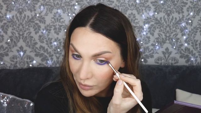 ЯРКИЙ МАКИЯЖ с синими тенями смотреть онлайн