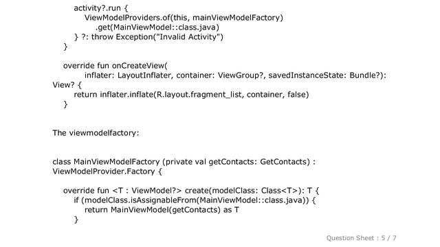Android : Why a viewmodel factory is needed in Android? смотреть онлайн