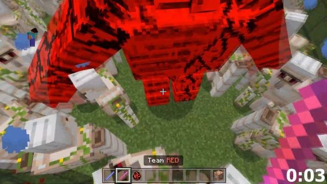 ICE WARRIOR vs RED MUTANT IRON GOLEM vs ALL MOBS x100 - Ice Warrior Vs Mutant Golem | Mob Battle смотреть онлайн