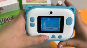 Детский фотоаппарат моментальной печати LUMICAM DK-03 ОБЗОР