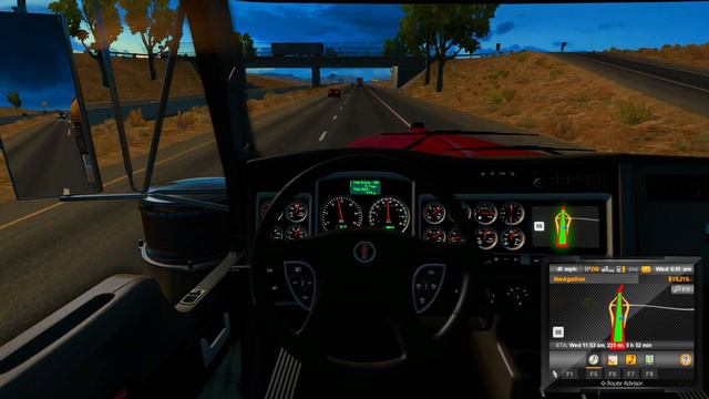 American Truck Simulator Reshade Graphics Mod Gameplay смотреть онлайн