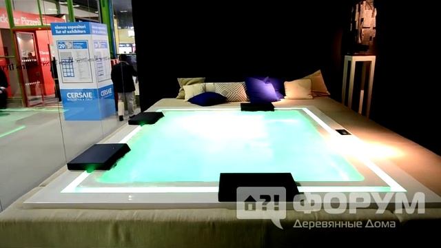 Ванна с гидромассажем и хромотерапией компании Albatros (альбатрос) смотреть онлайн