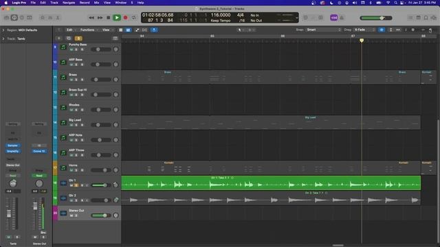 How To Fade Out in Logic Pro X (Whole song & individual tracks) смотреть онлайн
