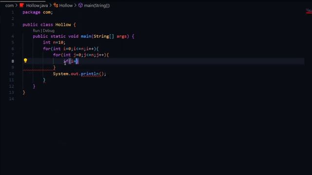? Java Hollow Pattern Program Easy Method | Decode With Dipanjan смотреть онлайн