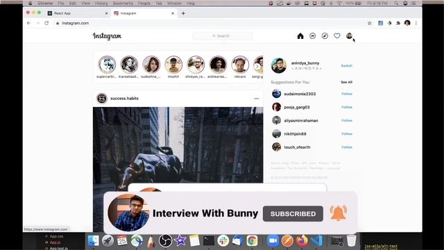 ? Instagram Cloning (2/4) [ using React ]: Complete UI Development смотреть онлайн