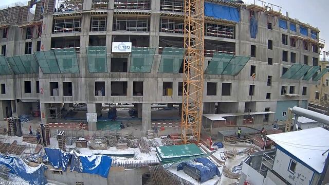 Таймлапс Басманный 5. 14 ноября 2016. Камера 2 смотреть онлайн