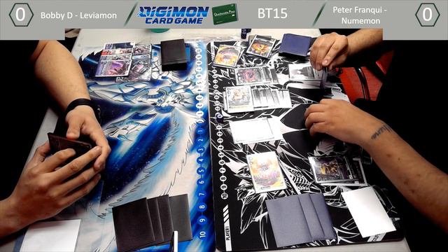 Digimon TCG BT15: Leviamon vs Peter Franqui Numemon смотреть онлайн
