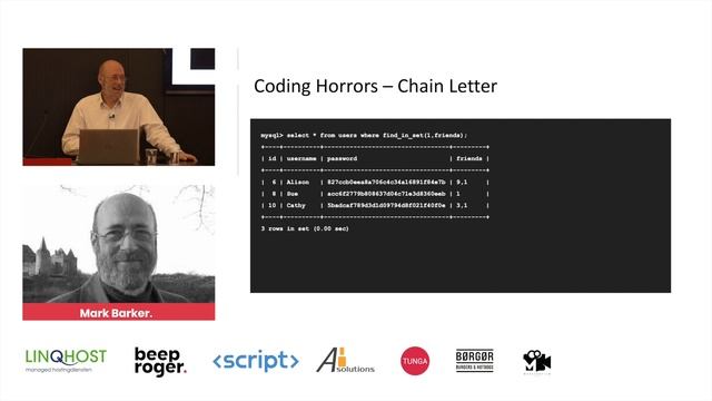 Coding Horrors | by Mark Baker | Laravel Meetup смотреть онлайн