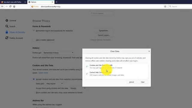 Clear Cache on Firefox Tutorial смотреть онлайн