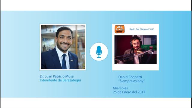 Entrevista al Dr. Juan Patricio Mussi - Daniel Tognetti - Radio Del Plata 10 AM 1030 - 25/01/2017 смотреть онлайн