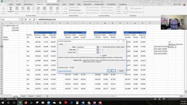 How to use the Index and Match funciton in Excel смотреть онлайн