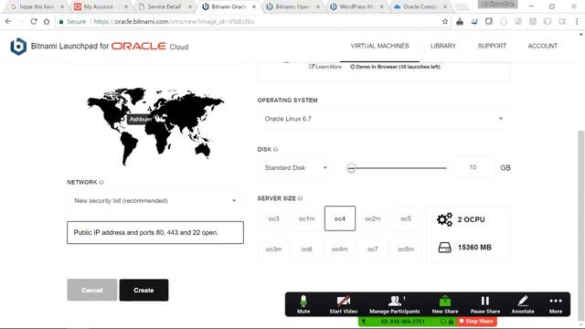 How to create VM image on Oracle Compute Cloud Service using Bitnami смотреть онлайн