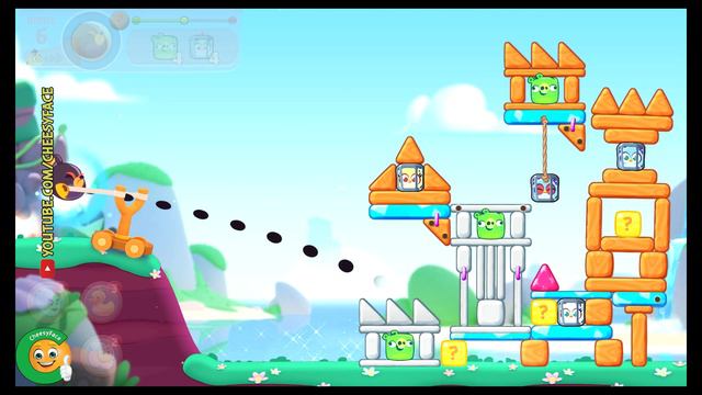 CheesyFace AngryBirds Journey Level Gameplay Level 46 смотреть онлайн