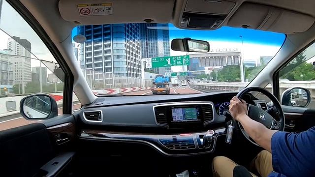 ホンダ オデッセイ ハイブリッド HONDA ODYSSEY HYBRID 首都高速 試乗レポ смотреть онлайн