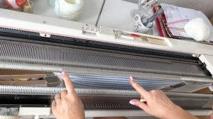 Летний топ на вязальной машине Полный МК