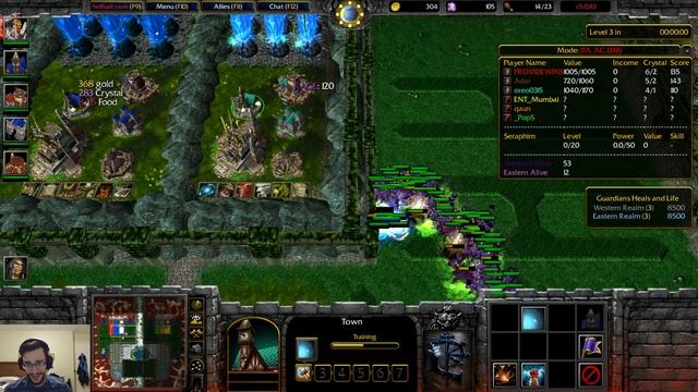 Warcraft 3 Classic: HellHalt TD Competitive #170 - Lets Turn OBHalt into LEAKHALT! смотреть онлайн