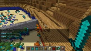 Я С КОМПОТОМ И 100 ИГРОКОВ ПРОТИВ 100 ЗОМБИ В МАЙНКРАФТ 100% ТРОЛЛИНГ ЛОВУШКА MINECRAFT