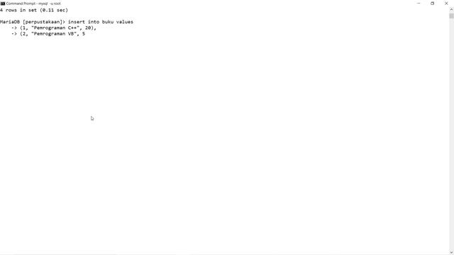 Membuat Trigger di MySQL Menggunakan CMD смотреть онлайн