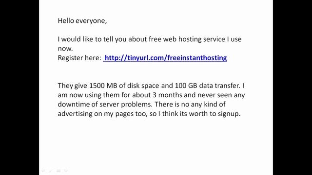 Free webhosting-PHP, MySQL, FTP, cPanel, Free sub Domain Name смотреть онлайн