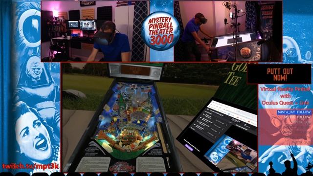 Virtual Pinball using Oculus Quest + Link смотреть онлайн