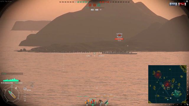 World of Warships 0.4.0 Arkansas Battleship Gameplay - Open Beta Date Talk смотреть онлайн