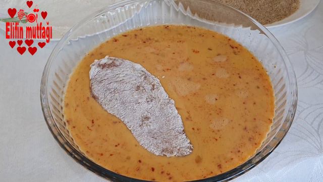 YUMUŞACIK SULU SULU SODALI TAVUK ŞİNİTZEL (yağ çekmeden ) смотреть онлайн