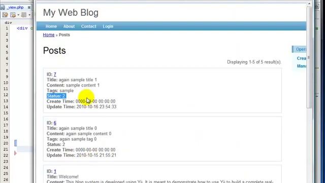 Yii Framework: How to change numerical values into their string equivalent смотреть онлайн