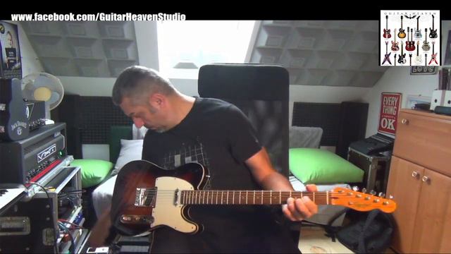 New Squier Classic Vibe Baritone Custom Telecaster test смотреть онлайн