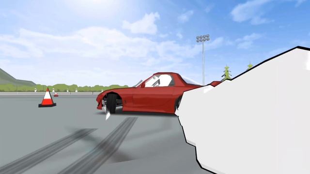 FR LEGENDS DRIFTING IN AN RX-7 смотреть онлайн