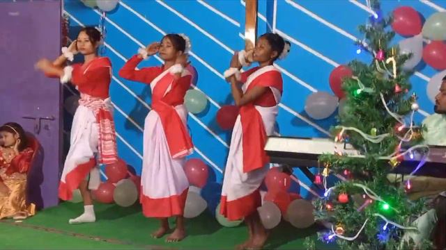 JIWAN KER DONGA || CHRISTMAS DANCE PERFORMANCE 🎅🎄🥰 || #Christmassongs #christmas смотреть онлайн